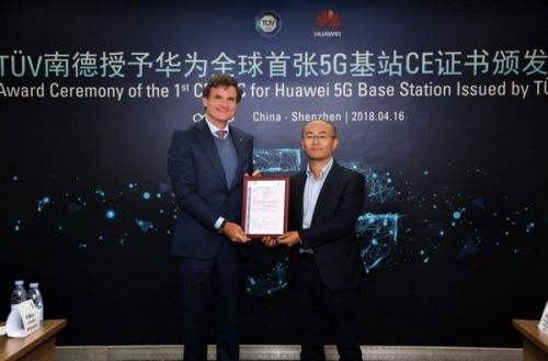 Huawei vinner världens första 5G CE-TEC-certifiering